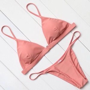New triangle bikini